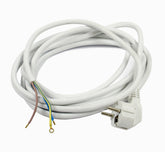 Power cable with EU plug and free end, 2 m